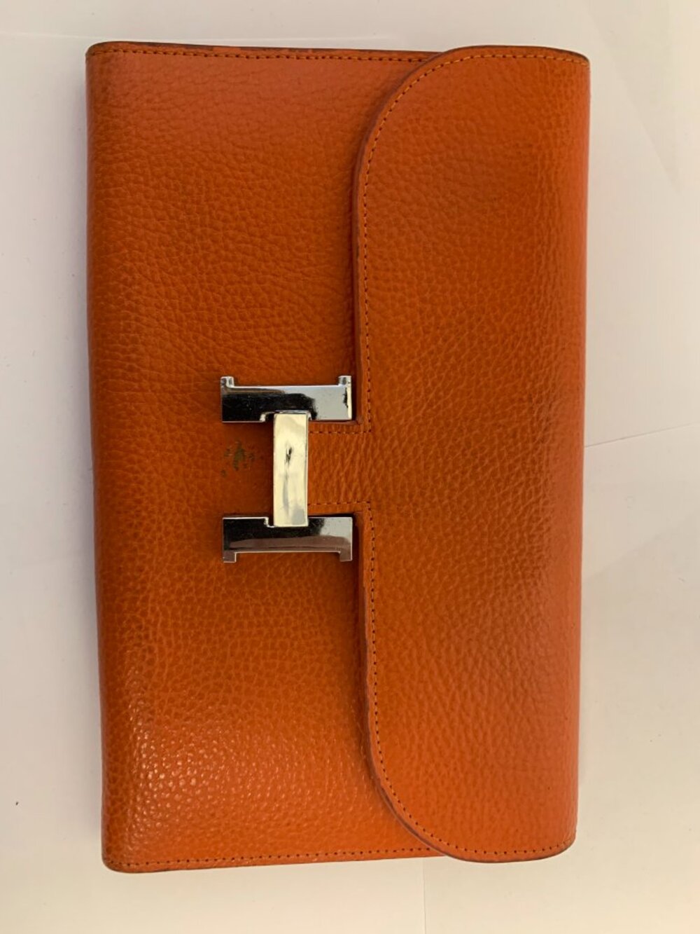 Orange wallet